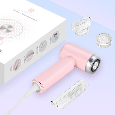 Фен Webeauty іонний, суперлегкий, 110 000 об/хв, 200 млн негативних іонів, швидке сушіння, портативний для подорожей і дому, рожевий