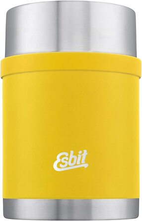 Термос для їжі Esbit Sculptor 750 мл, жовтий, нержавіюча сталь, для гарячих і холодних страв