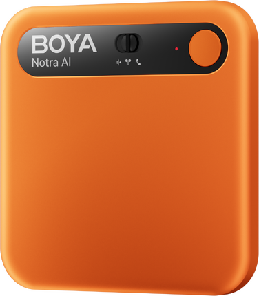 Диктофон з штучним інтелектом Boya Notra Cosmic Orange