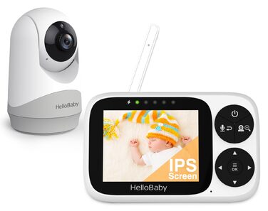 Радіоняня HelloBaby з камерою та екраном 3.2
