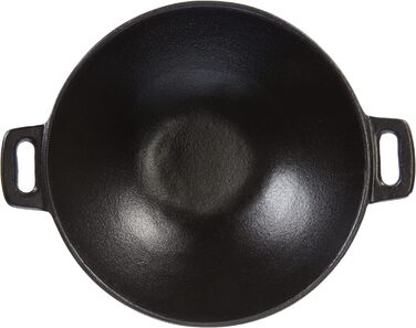 Wok Kela 24 см з кришкою, решіткою, паличками, чавунний, для індукції, набір Mini