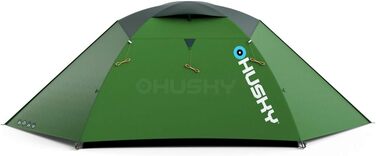 Намет Husky Outdoor Bright 4 для 4 осіб – легкий і комфортний для трекінгу, велоподорожей, сплавів