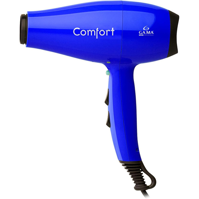 Фен Gama Italy Professional Comfort, 2200 Вт, AC-мотор, 3 м кабель, вироблено в Італії, гарантія 2+3 роки