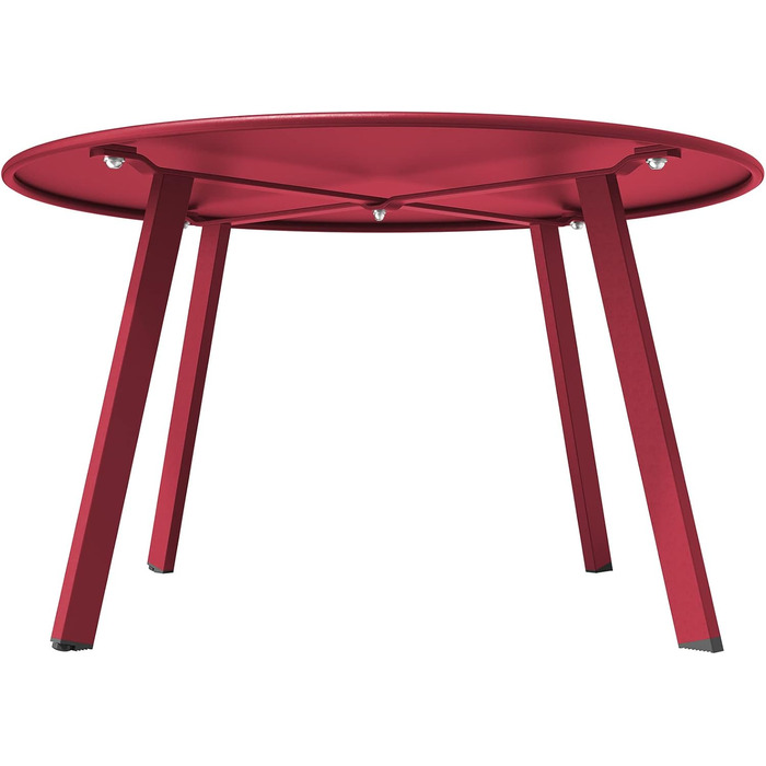 Стіл Grand Patio Bossa Nova Rot для балкона, вітальні та офісу, металевий, легкий монтаж, кавовий столик для вулиці та приміщень