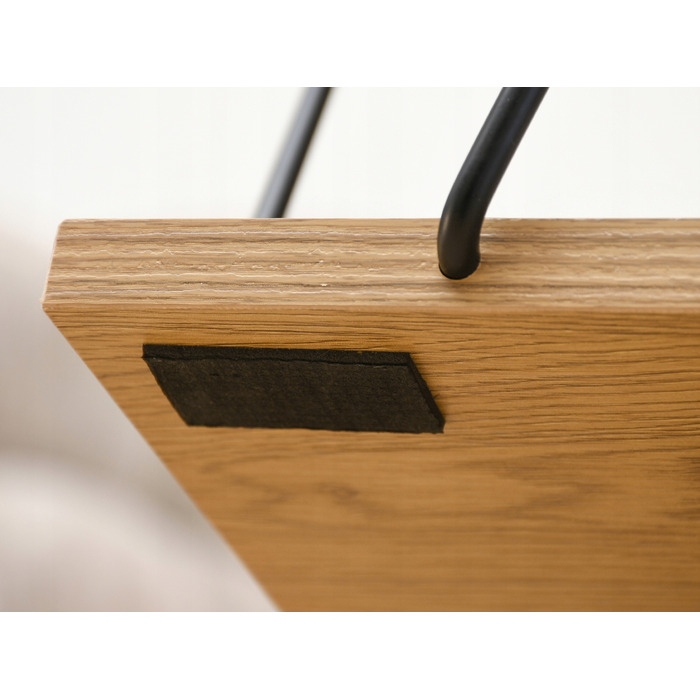Журнальний стіл Mebel-Partner прямокутний 92 x 62 x 30,5 см, чорний дуб