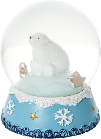 Снігова куля з білим ведмедем Mousehouse Gifts – новорічна декорація