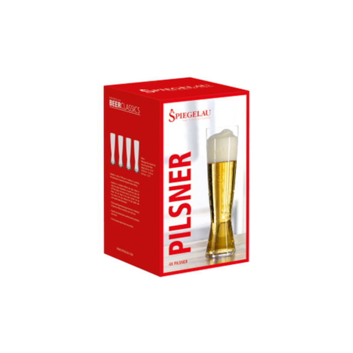 Набір пивних келихів Pilsner 425 мл, 4 предмети Пивна класика Spiegelau