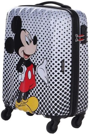 Дитяча валіза American Tourister Disney Legends Spinner S, 55 см, 36 л, багатоколірна (Mickey Mouse Polka Dot)