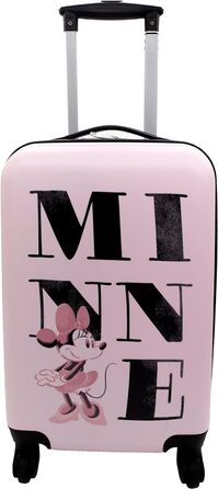 Дитячий жорсткий валізний тролей на 4 колесах Undercover Minnie Mouse 21x56x35 см, 36 л, ручна поклажа