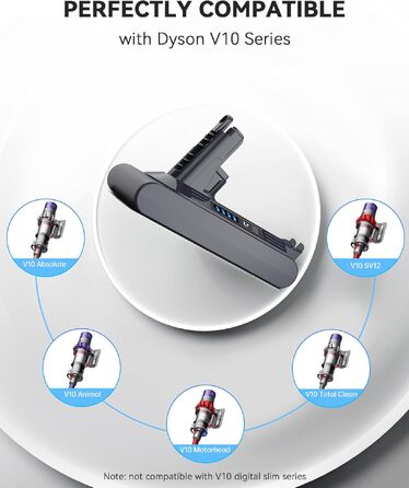 Акумулятор Morpilot V7 8000mAh для пилососа Dyson V7 SV11 Animal, Motorhead, Pro, Trigger, Fluffy + фільтри