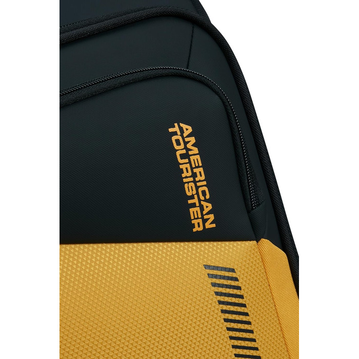 Валіза American Tourister Daring Dash Spinner M, розширювана, 67/75 л, 66.5 см, чорна/жовта