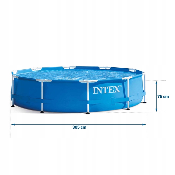 Каркасний круглий басейн Intex 305 x 305 см