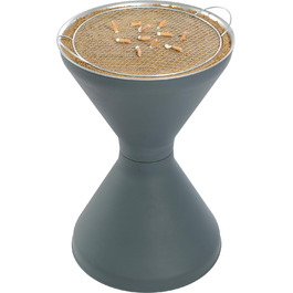 Пластиковий вазон Turk Standascher Diabolo, антрацит, 50x70x50 см