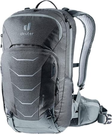 Велосипедний рюкзак deuter Attack 16 з протектором, графітовий, 16 л
