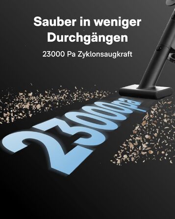 HOTO BlowVac™ портативний акумуляторний пилосос 23000Pa: для авто, дому, килимів, від шерсті тварин з функцією видування