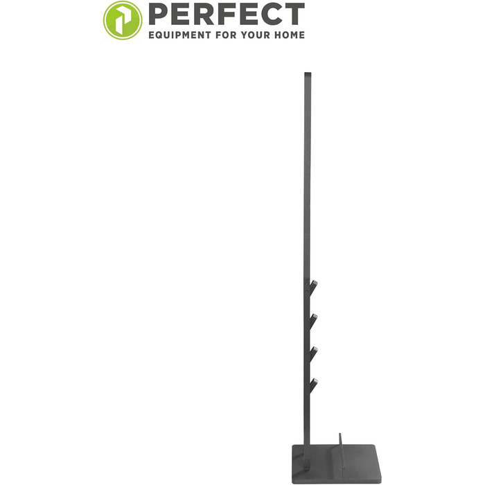 Підставка для пилососа PERFECT EQUIPMENT PHD-D220B, алюмінієва, чорна
