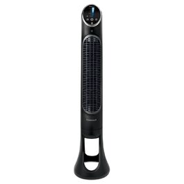 Вентилятор вежовий Honeywell Quietset 8 швидкостей, чорний, для кімнати, 40х10 Вт