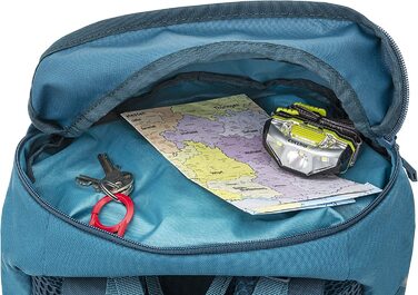Рюкзак VAUDE Jura 24 л з вентиляцією спини та дощовиком, синій