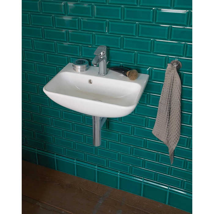 Змішувач для ванної кімнати Duravit B.1 з висувною вилкою, хром (з комплектом для зливу)