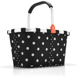 Сумка-кошик для покупок reisenthel carrybag Mixed Dots, містка, водовідштовхувальна, з внутрішньою кишенею, міцна та елегантна