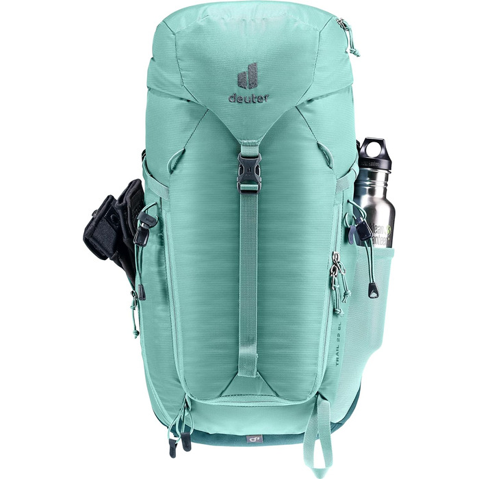 Жіночий туристичний рюкзак Deuter Trail 22 SL, 22 л, Glacier-deepsea для походів та скелелазіння