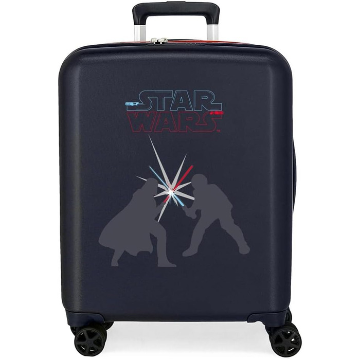 Дитяча валіза Star Wars з ABS, 4 колеса, кодовий замок, жорсткий корпус, ручна поклажа