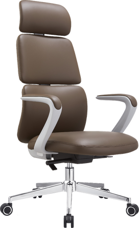 Крісло офісне OfficePro Delicate OC690BR Brown PVC