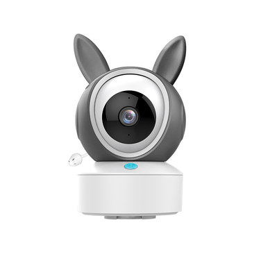 Бездротова поворотна відеоняня FHD з Wi-Fi, камерою TUYA, LCD-дисплеєм та ZOOM