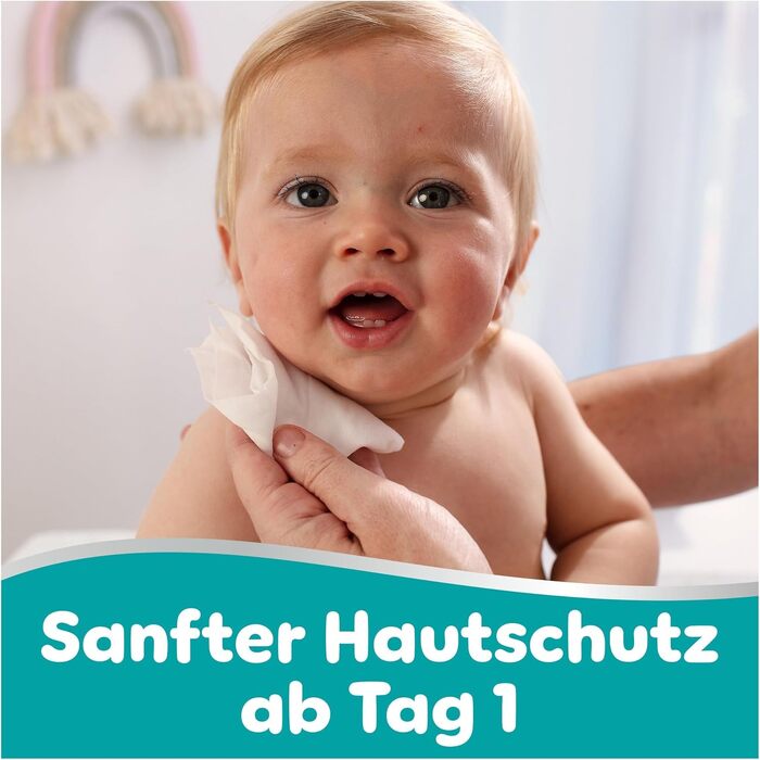 Дитячі вологі серветки Pampers 99% Water, гіпоалергенні, 12 упаковок по 60 шт (720 шт)