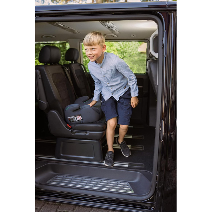 Дитяча автопідставка Osann Up, без Isofix, 125-150 см, 15-36 кг, i-Size, чорна