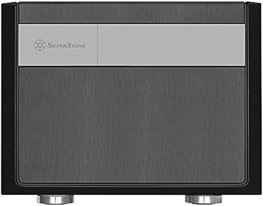Комп'ютерний корпус SilverStone SST-SG11B Sugo Micro ATX Cube, чорний