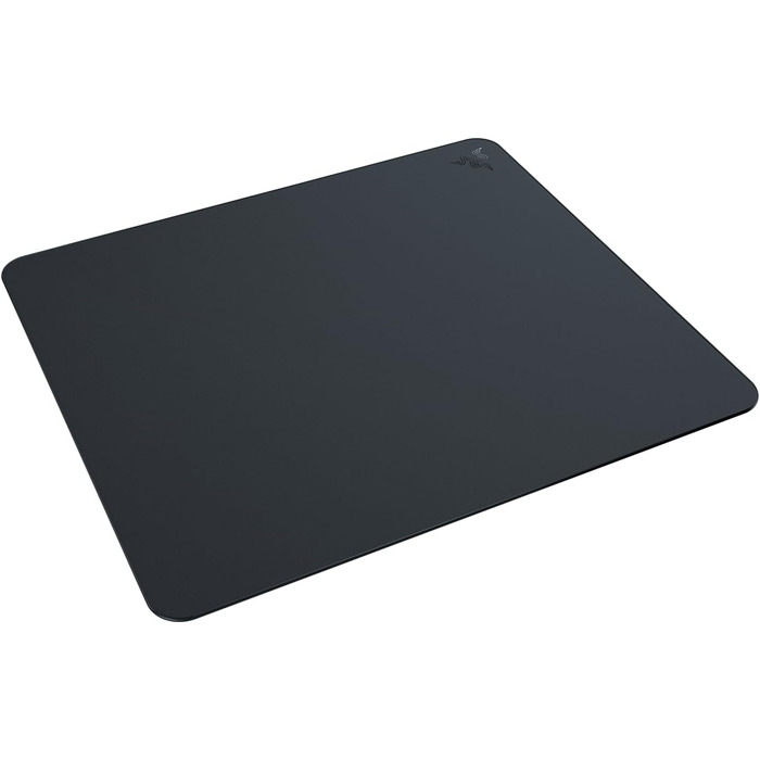 Скляний килимок для миші Razer Atlas — преміум ігровий килимок із загартованого скла, мікрогравірована гладка поверхня, стійкість до бруду та подряпин, чорний (450 x 400 x 5 мм)