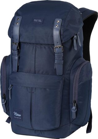 Рюкзак Nitro Daypacker 32 л Night Sky, ретро стиль, м'яке відділення для ноутбука, для школи, міста та подорожей