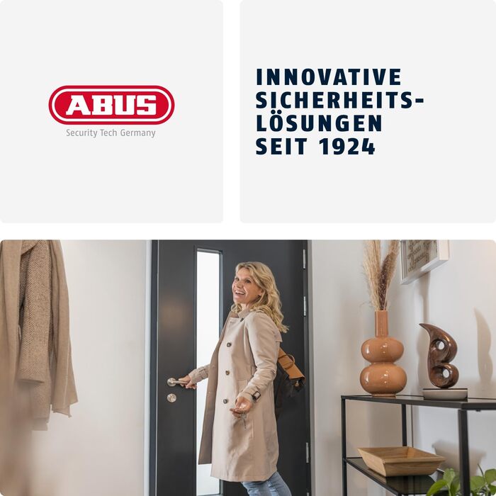 Сейф для ключів ABUS KeyGarage 797 LED з підсвічуванням - чорно-срібний, для ключів та дрібних цінностей