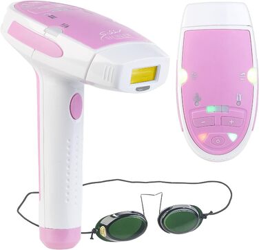 Епілятор Sichler Beauty IPL для видалення волосся, 5 режимів, насадка зі світлом, захисні окуляри