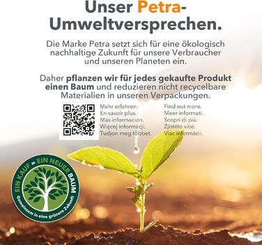 Фритюрниця з гарячим повітрям Petra PT4750BLKVDE XXL 7,4 л, 2400 Вт, подвійна, 2 антипригарні кошики, 6 програм, чорна