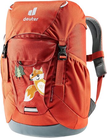 Дитячий рюкзак Deuter Waldfuchs 14 л для дитсадка, помаранчевий (Lava-paprika), анатомічна спинка