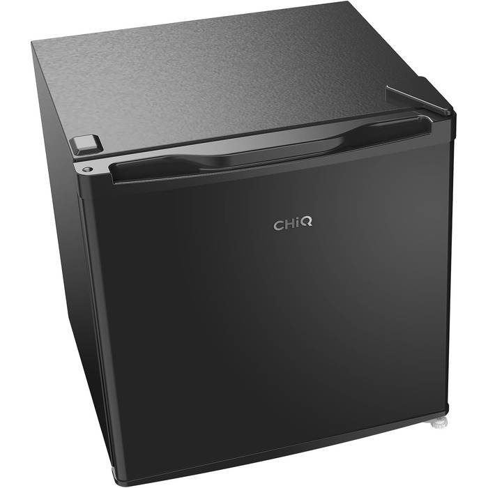 CHIQ Mini Bar: Компактний міні-холодильник 46 л з регулюванням температури, 39 дБ, для офісу, кемпінгу, спальні, готелю, чорного кольору