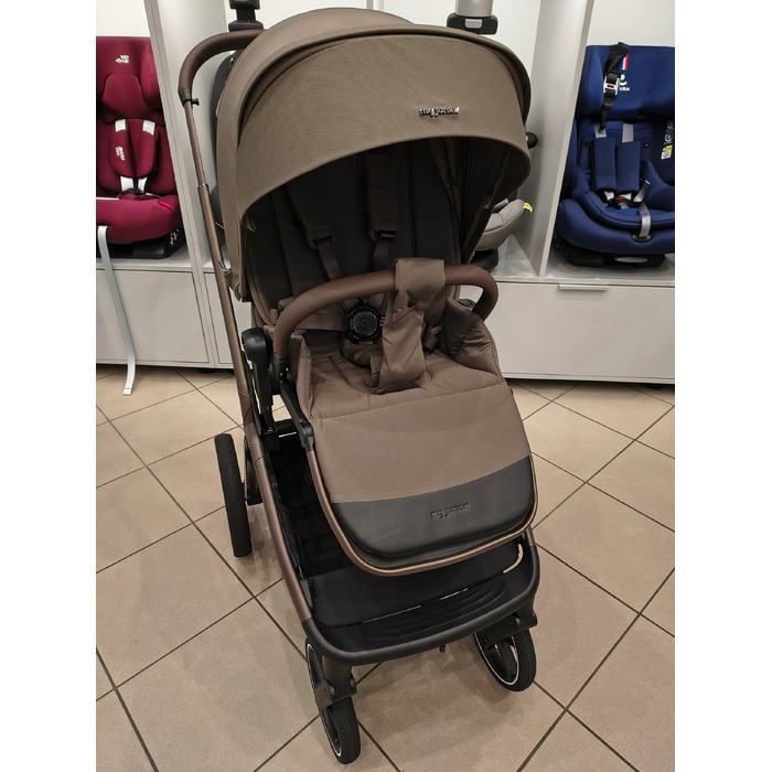 Дитячий візок 2в1 My Junior MAVI (обличям до батьків та по ходу руху), Mocca Brown