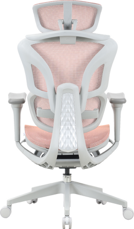 Крісло офісне OfficePro Elite OC950GLP Gray/Light Pink