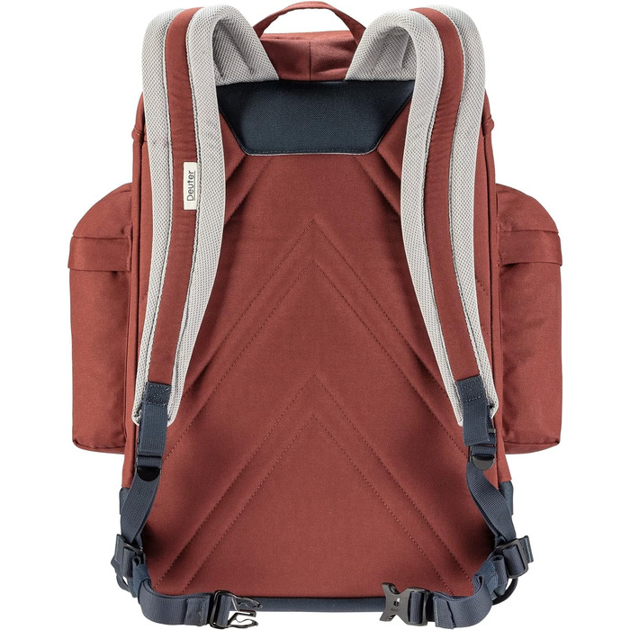 Рюкзак Deuter Wengen Vintage 25 л, червоно-синій, міський