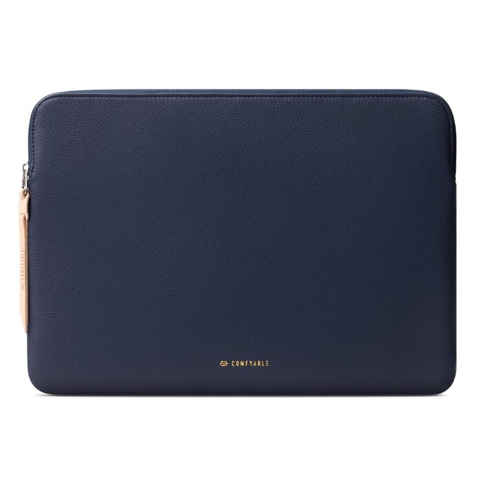 Захисний чохол-папка Comfyable Slim з екошкіри для MacBook Air та MacBook Pro 13/13.3/14 дюймів (M1, M2, M3, M4, M5 2021-2026), синій