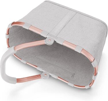 Складана сумка-кошик для покупок reisenthel carrybag twist Sky Rose — водонепроникна та містка