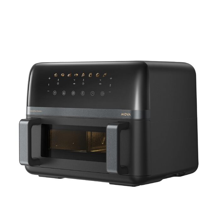 Аерофритюрниця Mova AeroChef FD20 Pro з двома зонами приготування, 9 л, 2700 Вт, SyncFinish, діапазон температур 40-230 °C