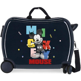 Дитяча валіза Disney Mickey Mouse, синя, 50x38x20 см