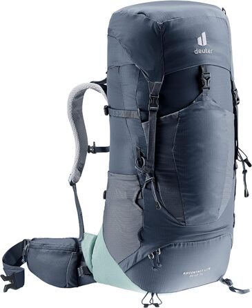 Жіночий трекінговий рюкзак Deuter Aircontact Lite 35+10 SL, легкий, Ink-Jade, 35+10 л