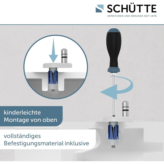 Сидіння для унітаза SCHÜTTE з мікроліфтом (Soft-Close), біле, матеріал Duroplast, Slim дизайн, витримує до 200 кг