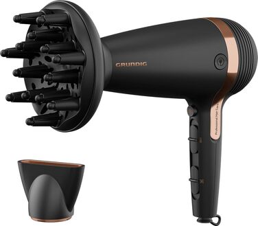 Фен для волосся Grundig HD 7081 NaturaShine Ionic, 2100 Вт, з іонізацією