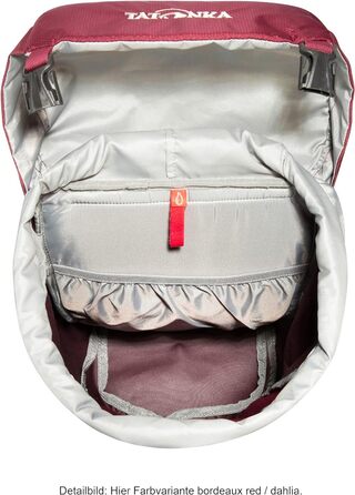Рюкзак для походів Tatonka Hike Pack 22 л з вентиляцією спини та дощовиком, легкий і зручний туристичний рюкзак, сірий/чорний