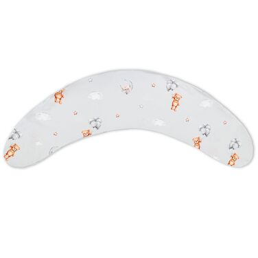 Подушка для вагітних Totsy Baby XXL з мусліну (Oeko-Tex) - подушка для сну, бокова підтримка